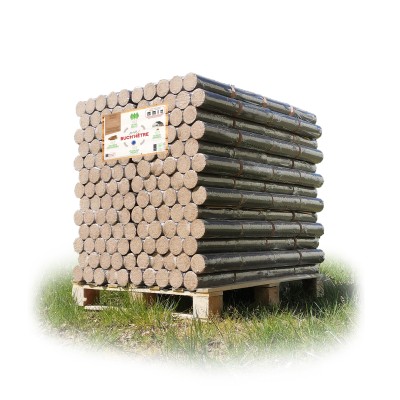 Bûches compressées 100 % hêtre - Palette de 1040 kg