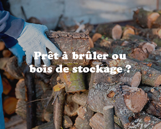 Pret a bruler ou bois de stockage